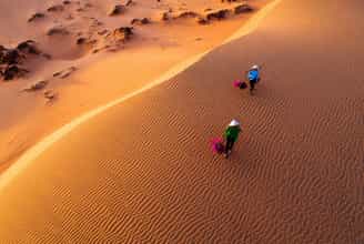Đồi Cát Bay: Thiên Đường Cát Mênh Mông Giữa Lòng Phan Thiết