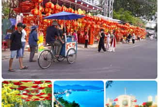 TẾT ĐẾN XUÂN VỀ TRÊN PHỐ BIỂN NHA TRANG