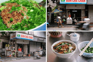 Ghé Phố Mai Hắc Đế, Thưởng Thức Bún Chả Chan Ngon Đúng Điệu Hà Nội