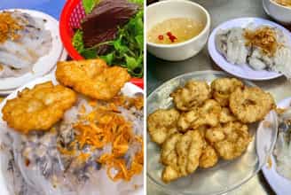 Chả Mực Hạ Long Kết Hợp Bánh Cuốn – Sự Hòa Quyện Khó Cưỡng