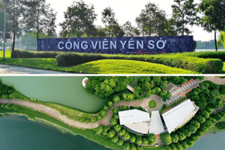 Công viên Yên Sở: Điểm đến không thể bỏ lỡ cho dân mê cắm trại