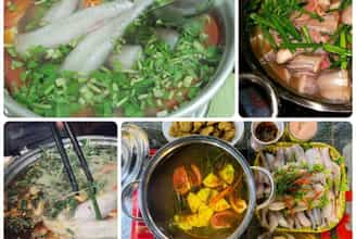 Lẩu cá khoai - Đặc sản Quảng Bình