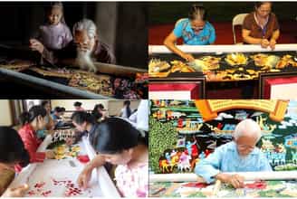 Làng Thêu Văn Lâm – Hành Trình 700 Năm Qua Những Đường Kim Mũi Chỉ