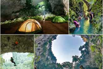 Khám phá hố sụt Kong - Quảng Bình