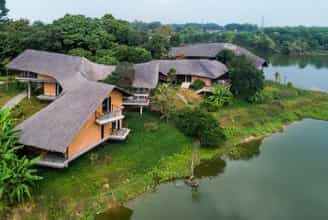 Làng Mít Tomodachi Retreat: Kỳ Nghỉ Xanh Với Phong Cách Riêng