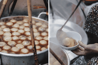 Trải nghiệm tour ẩm thực bánh trôi tàu quanh phố cổ Hà Nội