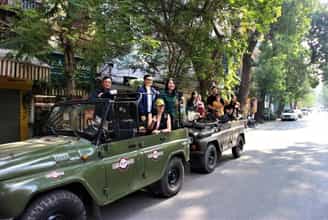 Đi Xe Jeep Cổ Điển, Khám Phá Hà Nội Qua Những Con Phố Lịch Sử