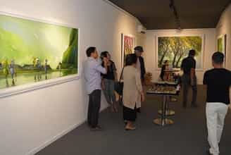 Lạc Vào Thế Giới Nghệ Thuật Đương Đại Tại Green Palm Gallery