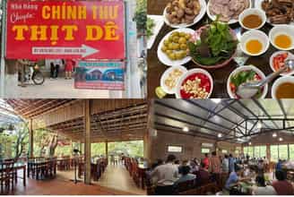 Trải Nghiệm Ẩm Thực Độc Đáo Giữa Không Gian Thiên Nhiên Ninh Bình Tại Quán Dê Chính Thư