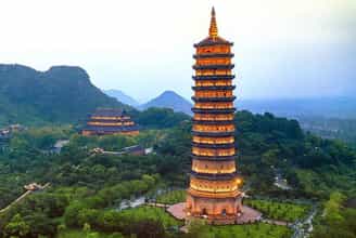 Bai Dinh Pagoda Stupa: The place of worshiping Buddha and beautiful landscapes