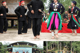 Unique, the congestion dance of the San Chay people - Thai Nguyen