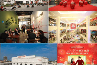 Trung tâm thương mại Vincom Plaza Thái Nguyên.