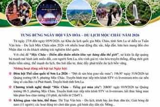 Moc Chau Culture and Tourism Week 2026