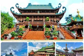 CHÙA MINH THÀNH: MỘT "NHẬT BẢN" GIỮA LÒNG PHỐ NÚI