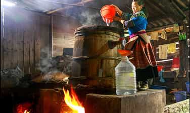 Ban Pho 옥수수 와인, Bac Ha | THLC