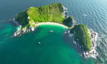 チャンニャン島 - 東海に浮かぶ壮大な緑の船首