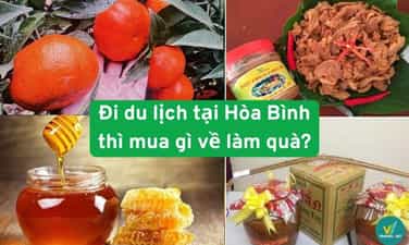 在Hoa Binh旅行，可以买什么作为礼物？