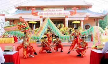 アンシン寺院の伝統的な祭り