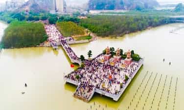 参观巴赫当河遗址