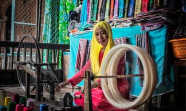Chau Giang brocade weaving village