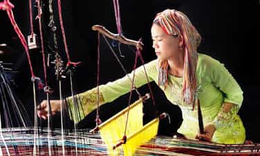 Chau Giang brocade weaving village