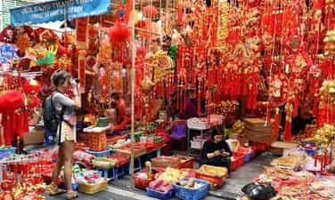 Each year, as Tết approaches, both locals and international travelers flock to Hanoi's Hàng Lược Flower Market, a truly special event that only blossoms once annually.
