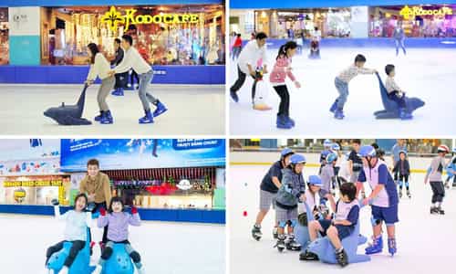 Tận Hưởng Cảm Giác Mới Lạ Với Trải Nghiệm Trượt Băng Ở Royal City