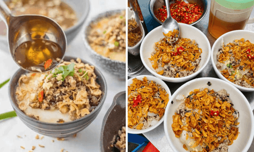 Lạc bước phố phường: Mê mẩn bát bánh đúc nóng thơm nức mũi