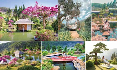 Khám phá QUE Garden - Nhật Bản thu nhỏ giữa lòng Đà Lạt