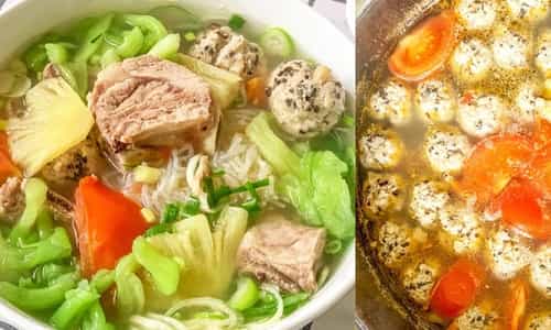 Thưởng Thức Hương Vị Hà Thành Nằm Gọn Trong Tô Bún Dọc Mùng
