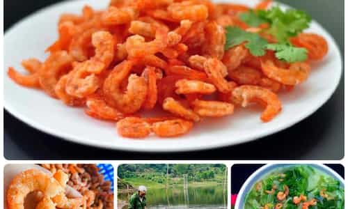 TÔM KHÔ BIỂN HỒ - ĐẶC SẢN GIA LAI