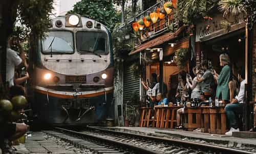 Immerse Yourself in the Vibrant Atmosphere of Hanoi's Train Street