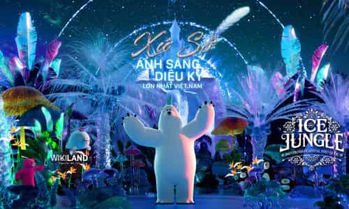 Lạc Vào Xứ Sở Ánh Sáng Diệu Kỳ "Ice Jungle" Lớn Nhất Việt Nam Tại Phú Quốc