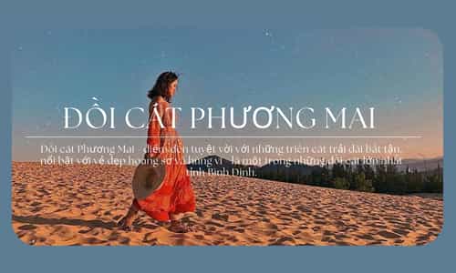 Đồi Cát Phương Mai: Vẻ Đẹp Hoang Sơ "Hớp Hồn" Đông Đảo Du Khách Thập Phương