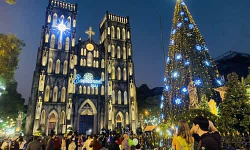 Khám Phá Góc Sống Ảo Đẹp Nhất Hà Nội Mùa Noel Tại Các Nhà Thờ Nổi Tiếng