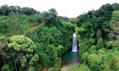Discovering The Majestic Beauty Of Pa Sy Waterfall In Mang Den