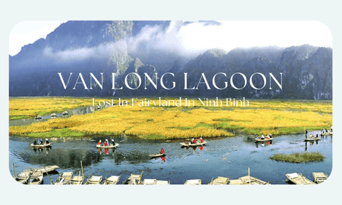 Van Long Lagoon - Lost In Fairyland In Ninh Binh