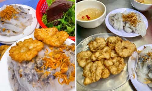Chả Mực Hạ Long Kết Hợp Bánh Cuốn – Sự Hòa Quyện Khó Cưỡng