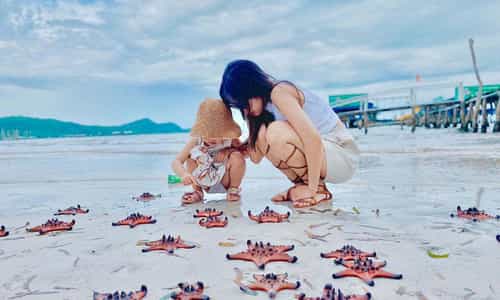Khám phá làng chài Rạch Vẹm với mùa Sao Biển đẹp nhất trong năm tại Phú Quốc