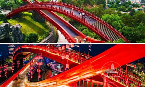 Check-in Quên Lối Về Tại Cầu Koi Hạ Long – Biểu Tượng Kiến Trúc Nhật Bản