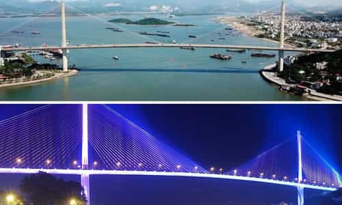 Vẻ đẹp hiện đại của Cầu Bãi Cháy: Tầm nhìn tuyệt đẹp ra Vịnh Hạ Long