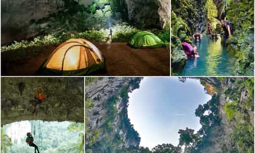 Khám phá hố sụt Kong - Quảng Bình