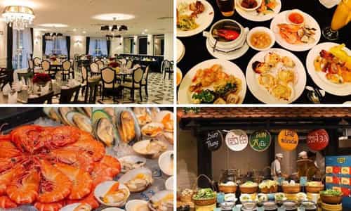 Buffet Sen 60 Lý Thái Tổ: Không gian sang trọng, ẩm thực thượng hạng