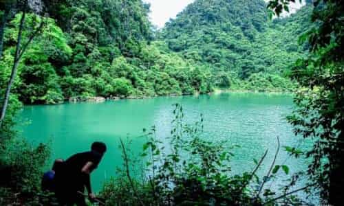 Hồ Khe Dầu – Điểm Đến Bình Yên Giữa Rừng Núi