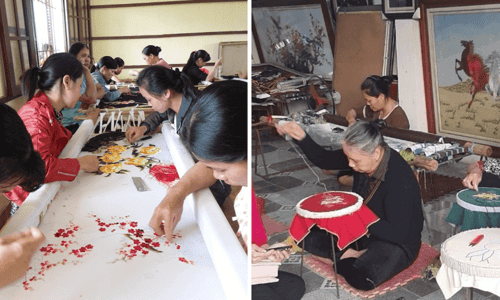 Làng Thêu Quất Động: Hành Trình Khám Phá Nghề Thêu Hàng Trăm Năm