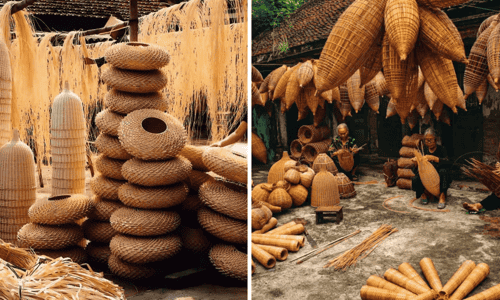 Làng Mây Tre Đan Phú Vinh – Chuyến Du Lịch Trở Về Với Nghề Thủ Công Truyền Thống