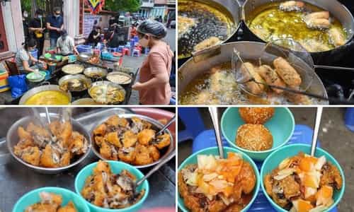 Bánh Rán Mặn Hà Nội: Hồn Cốt Của Ẩm Thực Vỉa Hè