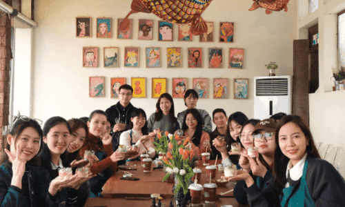 Nét đẹp truyền thống hòa quyện trong không gian hiện đại của Mây Café