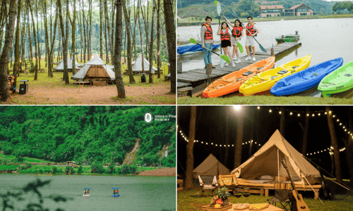 Cắm Trại, Đạp Xe, Chèo Thuyền: Những Trải Nghiệm Độc Đáo Tại Green Pine Camp