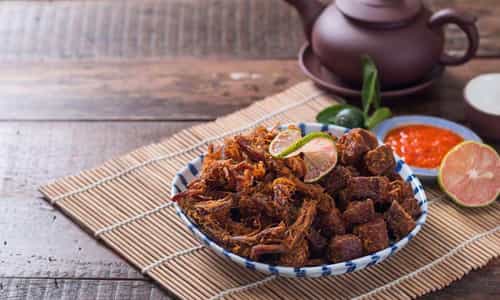 Món Quà Đặc Sản Ninh Bình – Thịt Dê Khô ướp Tỏi Ngon Miệng, Đậm Đà